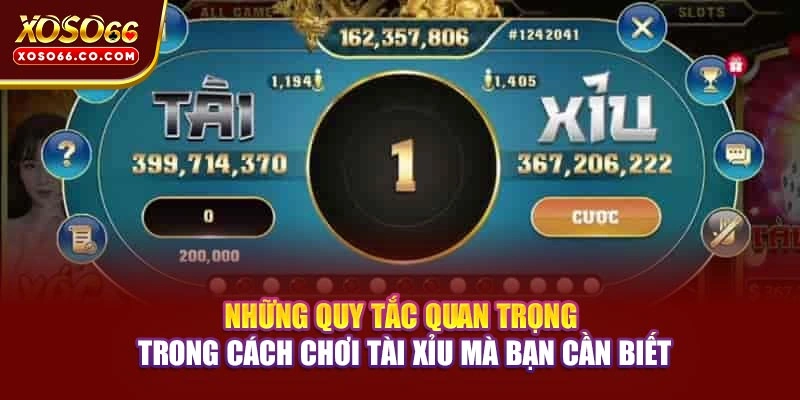 Những quy tắc quan trọng trong cách chơi tài xỉu mà bạn cần biết